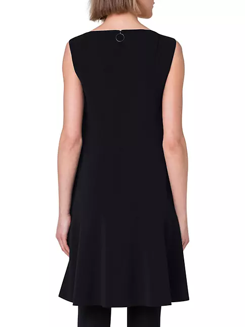 Shop Akris punto Sleeveless Fringe Dress | Saks Fifth Avenue