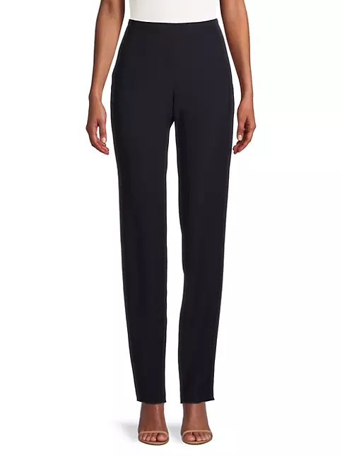 Shop Emporio Armani High-Rise Pull-on Trousers | Saks Fifth Avenue