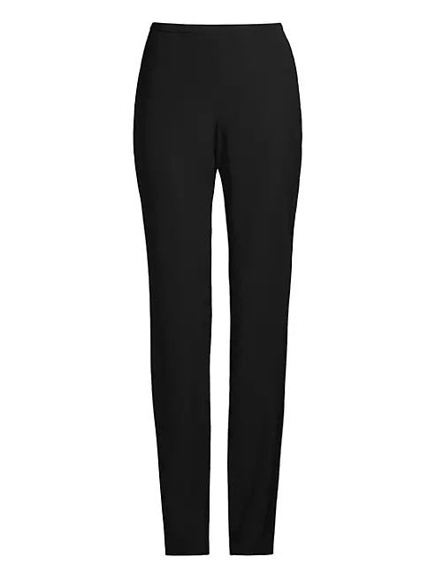 Shop Emporio Armani High-Rise Pull-On Trousers | Saks Fifth Avenue