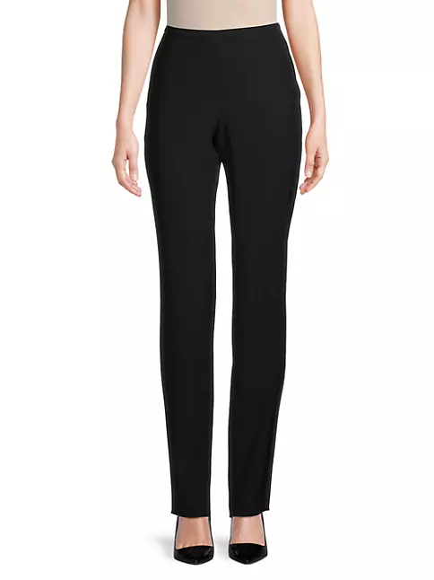 Shop Emporio Armani High-Rise Pull-On Trousers | Saks Fifth Avenue