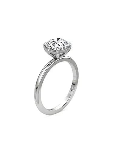 VRAI x Saks Platinum & 1.5 TCW Lab-Grown Diamond Solitaire Engagement Ring