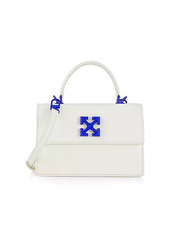 Off-White Women's Jitney Leather Top-Handle Bag