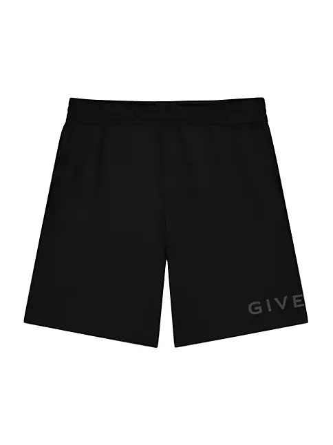 Shop Givenchy Archetype Bermuda Shorts in Felpa | Saks Fifth Avenue