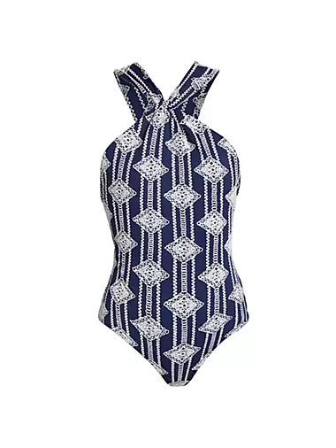Alisha Geometric One-Piece Swimsuit