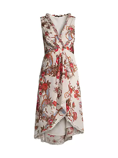 Carine Floral-Print Midi-Dress