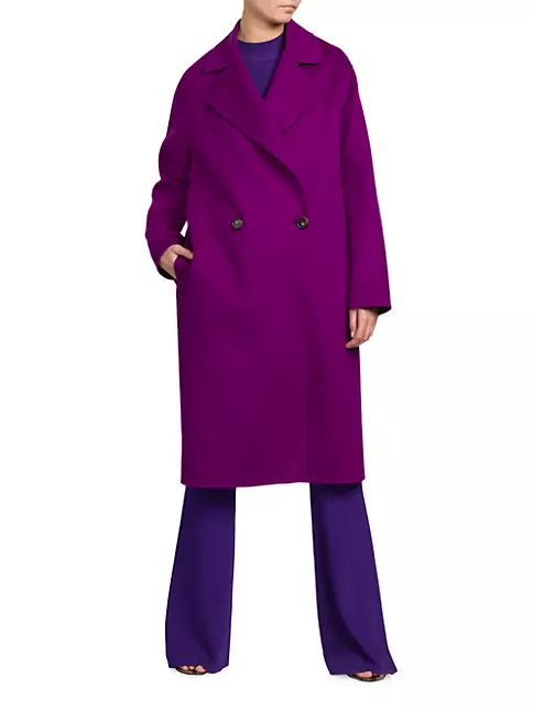 Shop Stella McCartney Double-Face Wool Coat | Saks Fifth Avenue