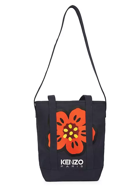 Shop Kenzo Floral Logo Shopper Tote | Saks Fifth Avenue
