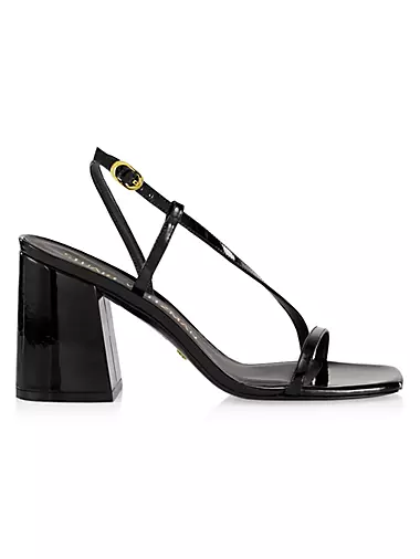 Soiree 85MM Patent Leather Ankle-Strap Sandals