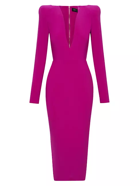 Shop Zhivago Legacy Structured Midi-Dress | Saks Fifth Avenue