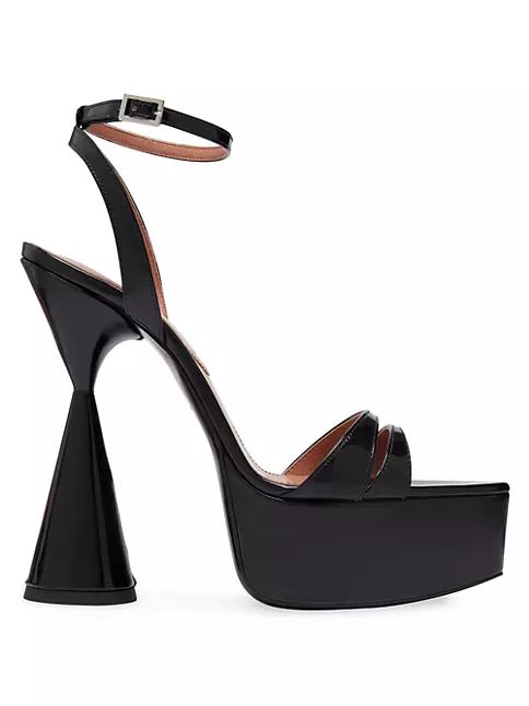 Shop D'Accori Ella 130MM Sculpted Platform Sandals | Saks Fifth Avenue