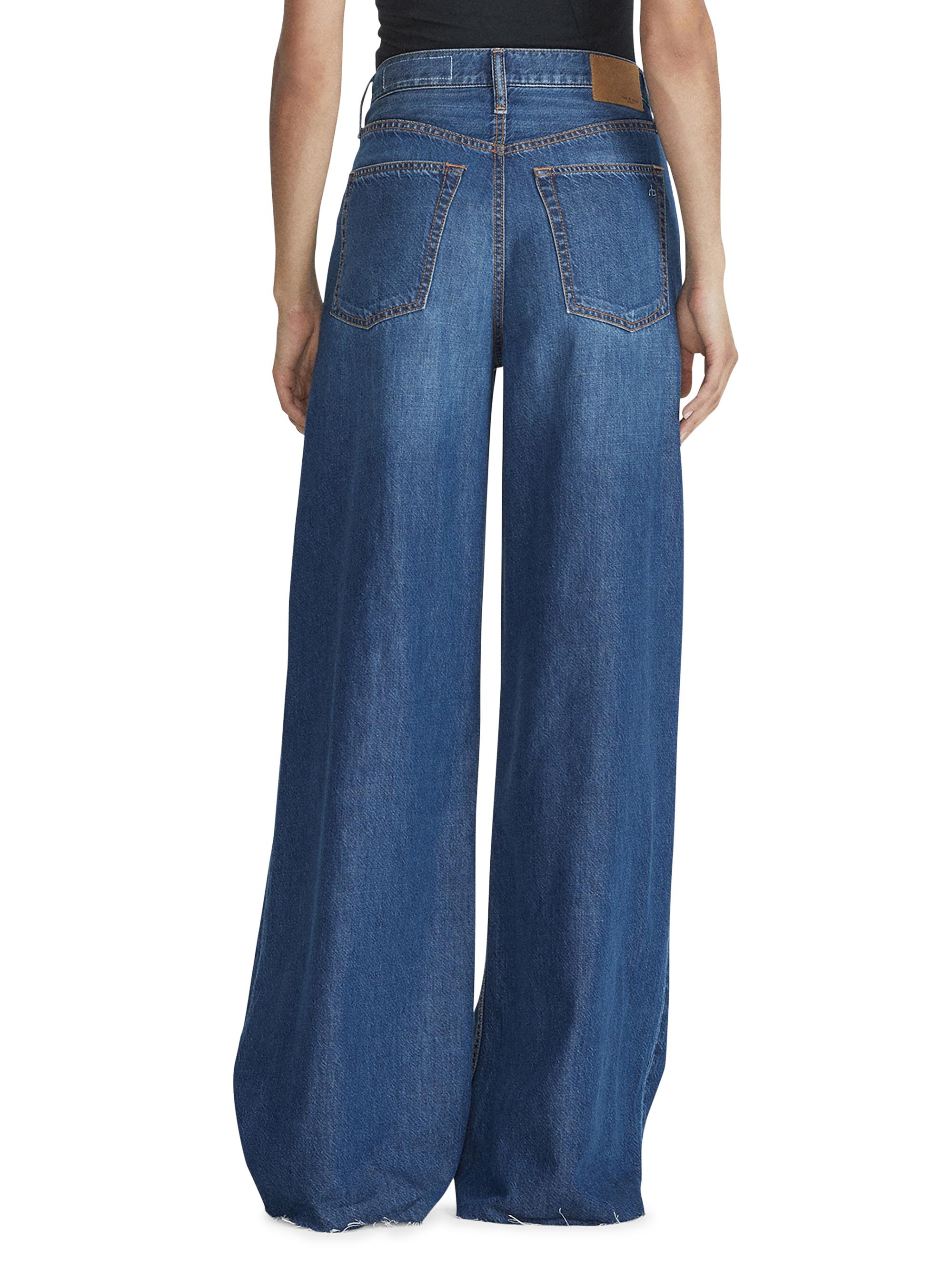 Featherweight Wide-Leg Sofie Jeans