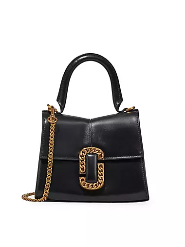 The Mini St. Marc Leather Top-Handle Bag