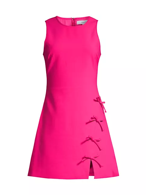 Shop Likely Hunt Bow-Embellished Minidress | Saks Fifth Avenue