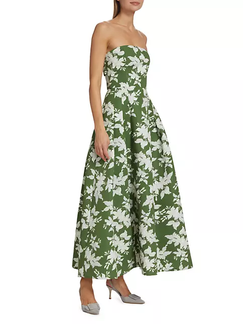 Shop Sachin & Babi Margaux Strapless Floral Gown | Saks Fifth Avenue