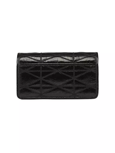 Shop MCM Large Travia Leather Wallet-On-Chain | Saks Fifth Avenue