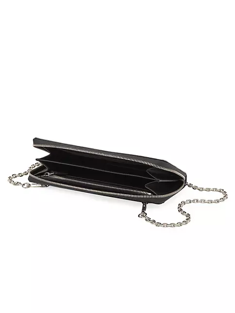 Shop MCM Large Aren Embossed Patent Leather Wallet | Saks Fifth Avenue