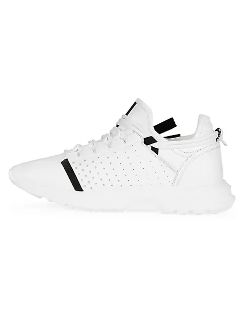 Shop Givenchy Spectre Side-Zip Leather Sneakers | Saks Fifth Avenue