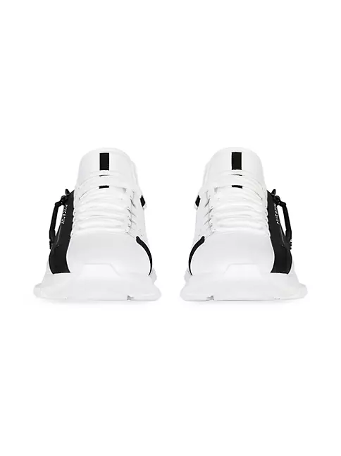 Shop Givenchy Spectre Side-Zip Leather Sneakers | Saks Fifth Avenue