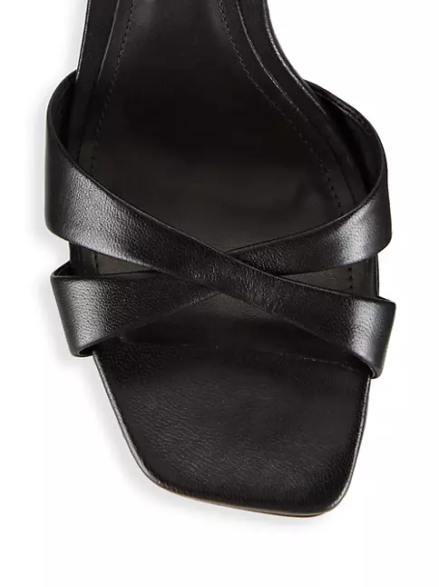 Shop Schutz Jill Contrast-Heel Wedge Sandals | Saks Fifth Avenue