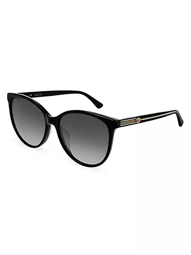 Web Wirecore 57MM Cat-Eye Sunglasses
