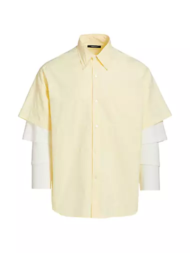 Layered Button Up Shirt