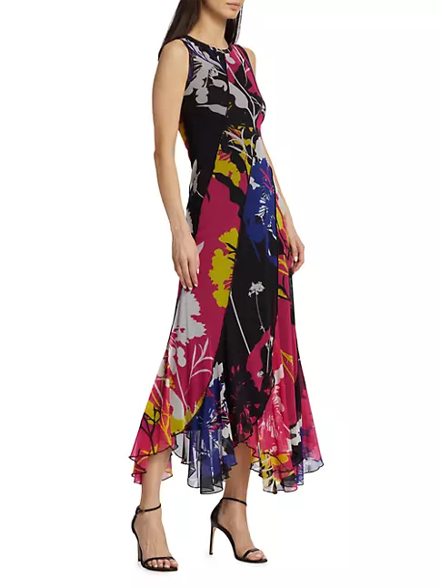 Shop Prabal Gurung WNDRLUST Tulsi Patchwork Maxi Dress | Saks Fifth Avenue