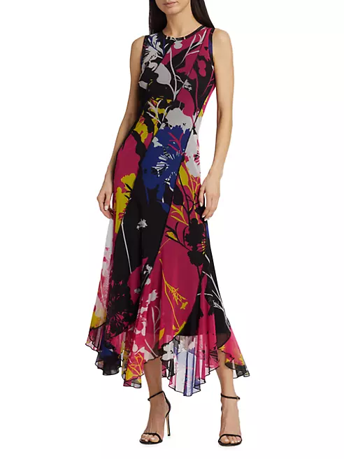 Shop Prabal Gurung WNDRLUST Tulsi Patchwork Maxi Dress | Saks Fifth Avenue