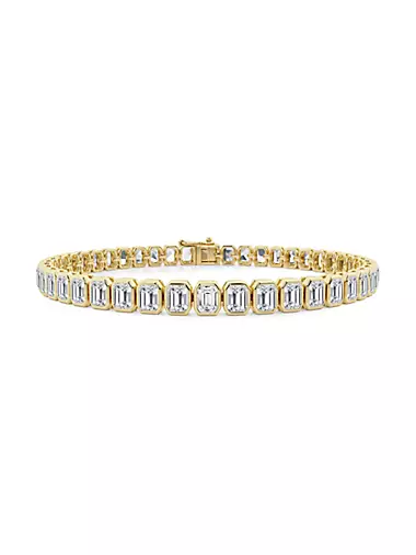 14K Yellow Gold & 7.5 TCW Diamond Bracelet