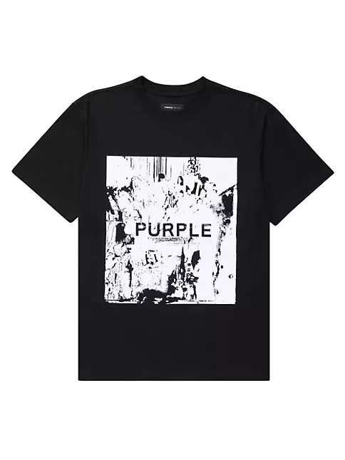 Shop Purple Brand Logo Cotton T-Shirt | Saks Fifth Avenue