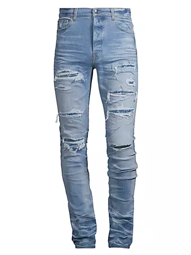 Crystal Thrasher Distressed Jeans