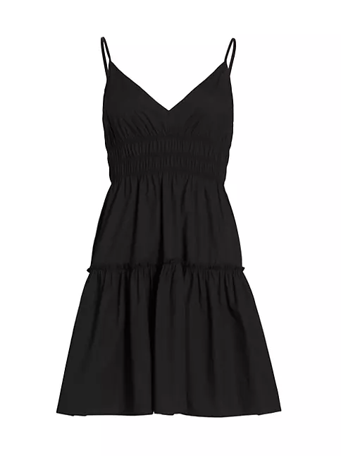 Shop Rails Carmen Sleeveless Cotton-Blend Knee-Length Dress | Saks ...
