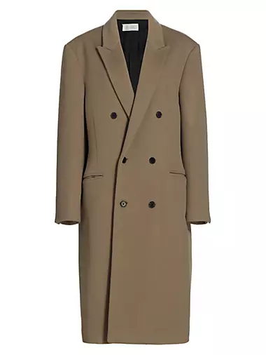 Anderson Double-Breasted Cashmere Coat