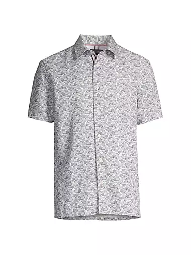 Laghy Graphic Button-Front Shirt