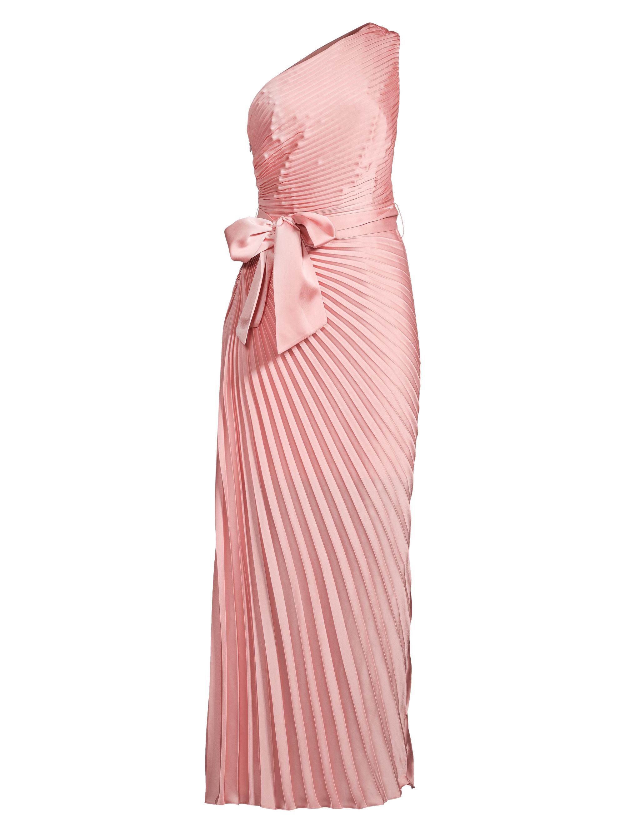 Estelle Satin Gown (Blush)