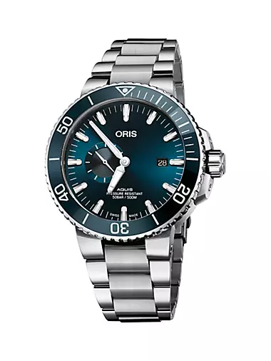 Aquis Stainless Steel Diver's Watch/45.5MM