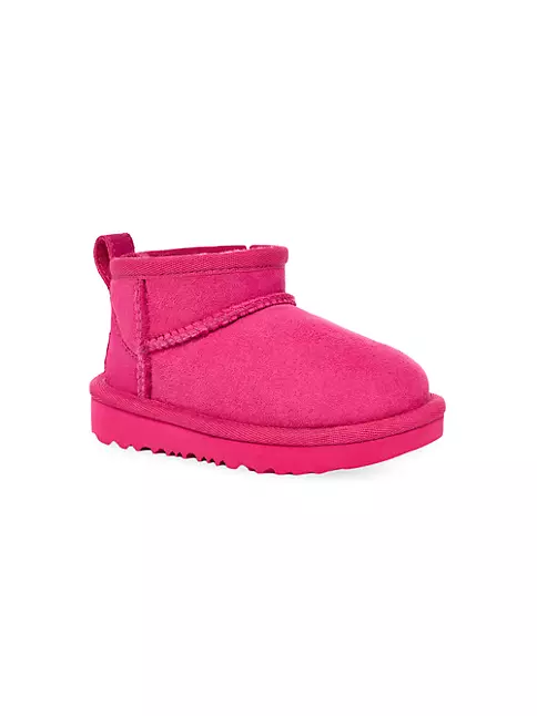 Shop UGG Little Girl's & Girl's Classic Ultra Mini Boots | Saks Fifth ...