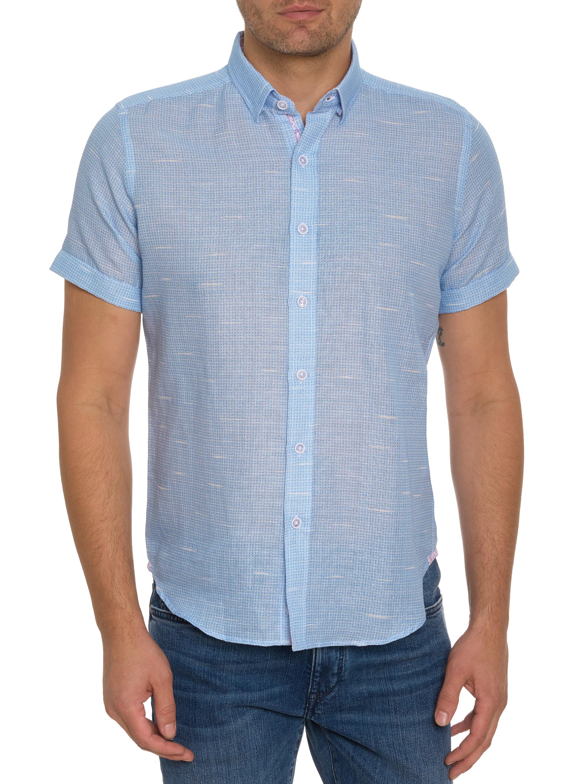 Sloan Houndstooth Short Sleeve Shirt