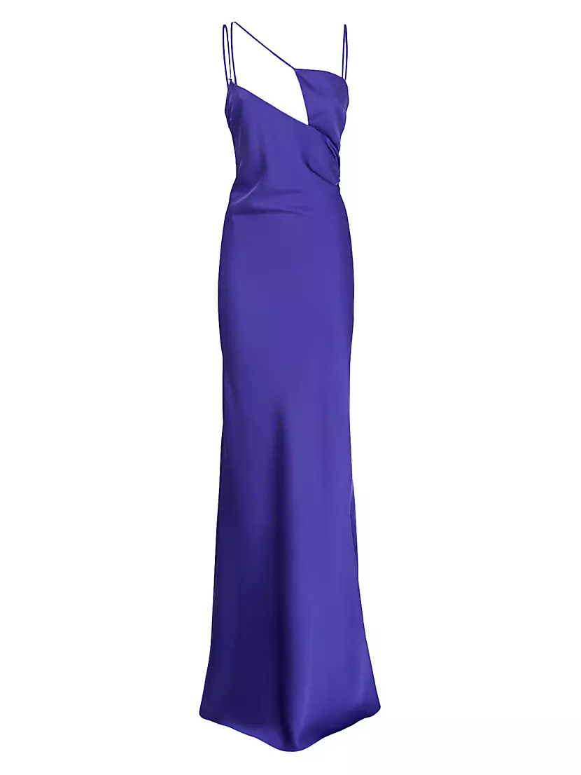 Shop The Attico Melva Asymmetric Gown | Saks Fifth Avenue
