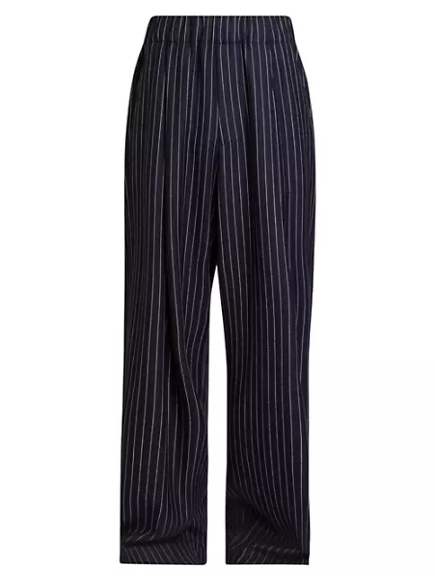 Shop Dries Van Noten Pilburn Wide-Leg Wool Pants | Saks Fifth Avenue