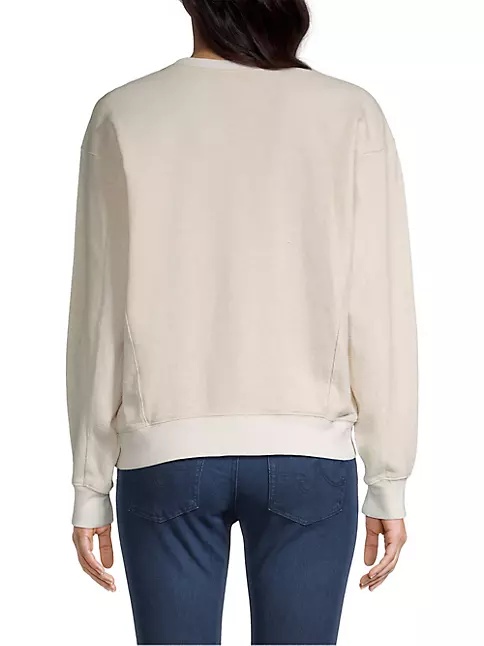 Shop Johnny Was Catalina Floral Cotton French Terry Sweatshirt | Saks ...