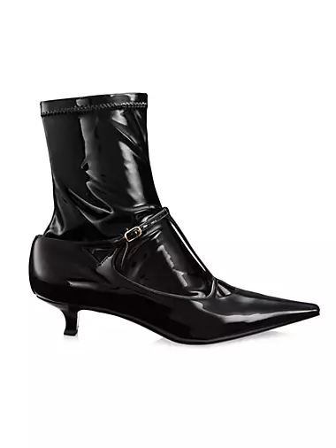 Cyd 40MM Leather Ankle Boots