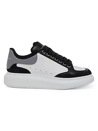 Oversized Low-Top Leather Sneakers