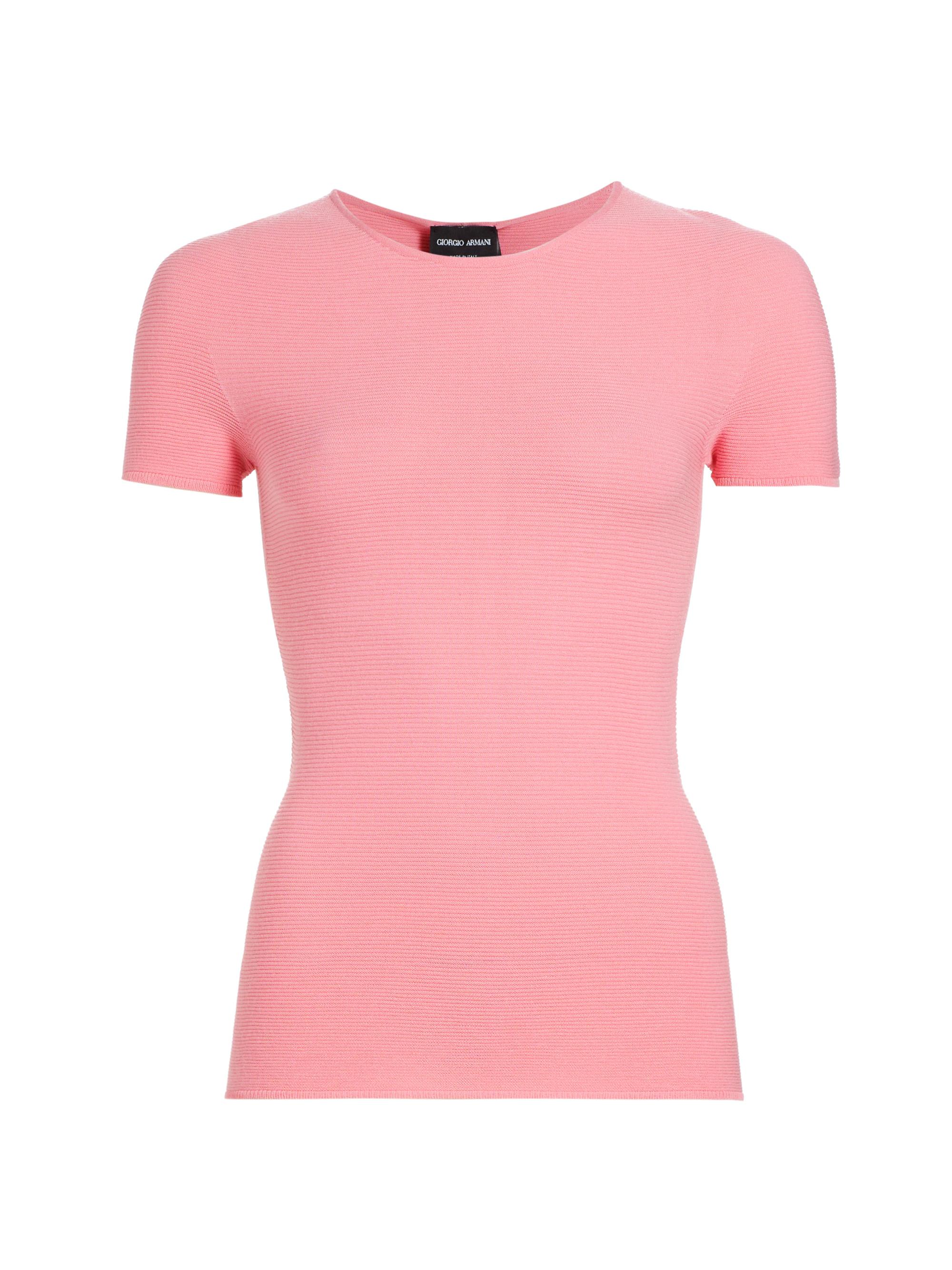 Haut Jersey Manches Courtes BCBG Max Azria - Couleur Merlot, Taille L, Neuf Avec étiquettes