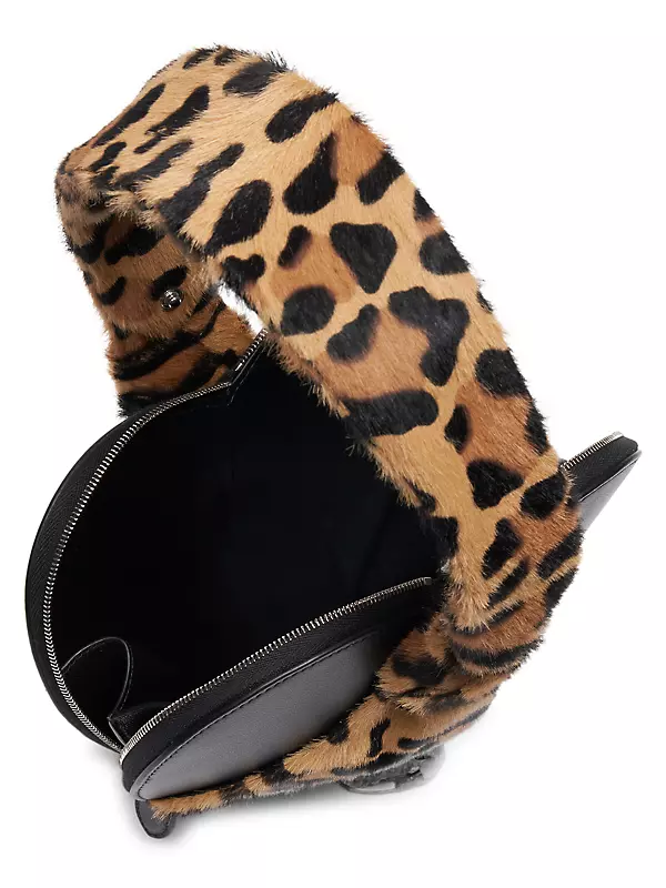 Alaïa, Le Cache Coeur leopard bracelet bag