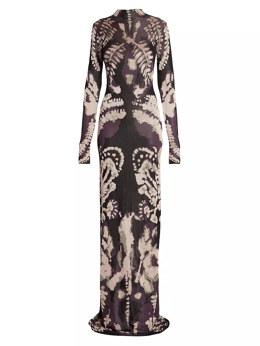 Shop Altuzarra Rhea Printed Knit Dress | Saks Fifth Avenue