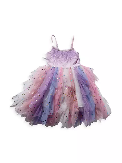 Shop Petite Hailey Baby Girl's,Little Girl's & Girl's Waved Tiered Tutu ...