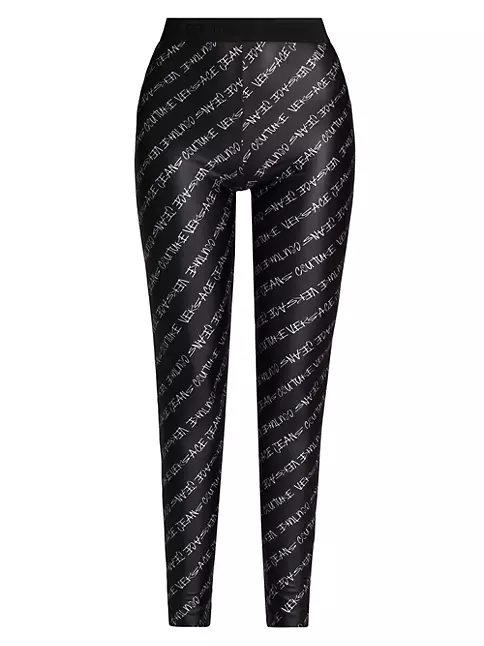 Shop Versace Jeans Couture Logo Band Leggings | Saks Fifth Avenue