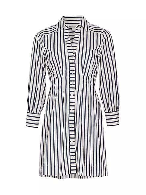 Shop Veronica Beard Tonya Striped Dress | Saks Fifth Avenue