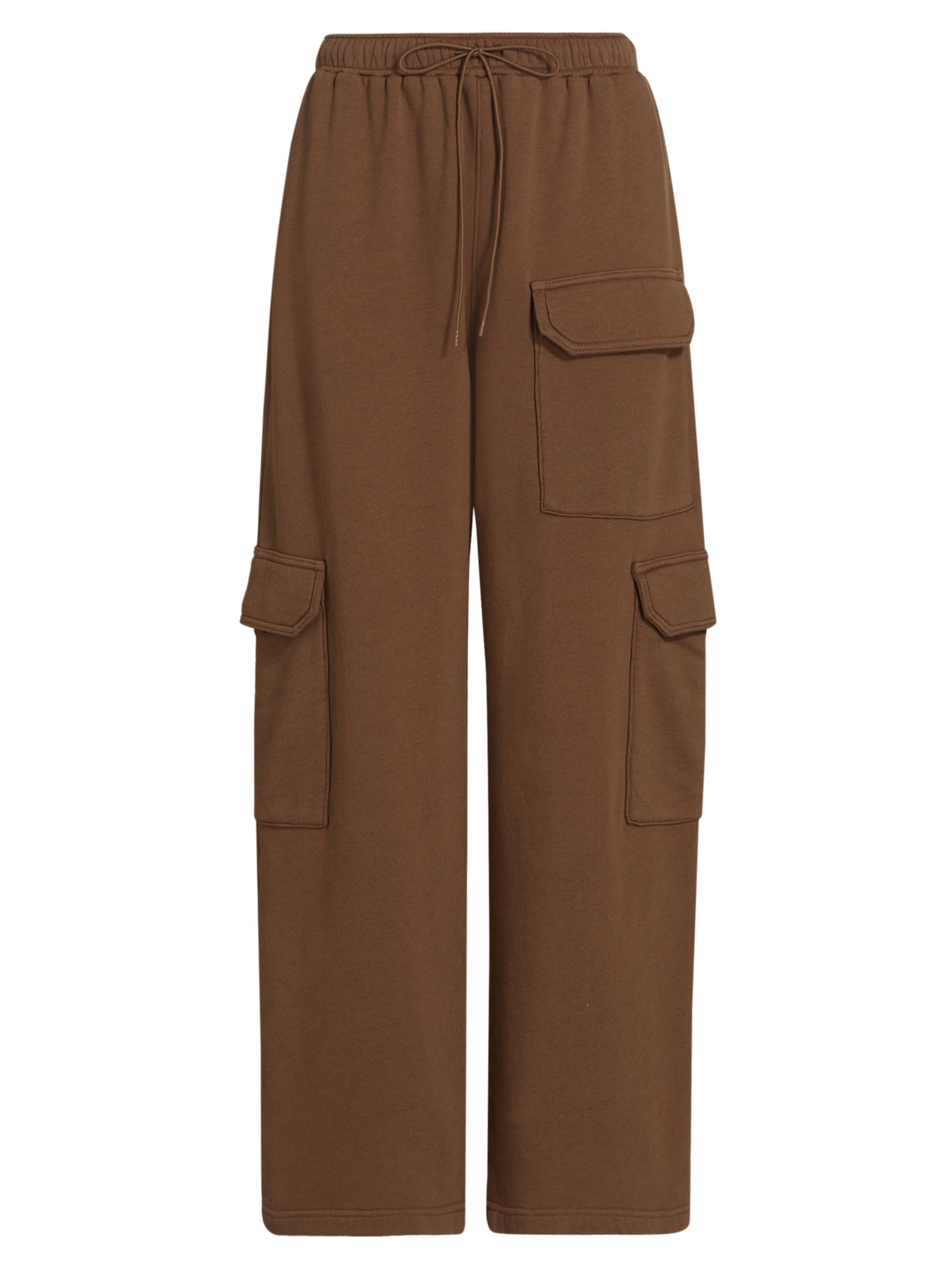 Ramsey Wide-Leg Cargo Sweapants