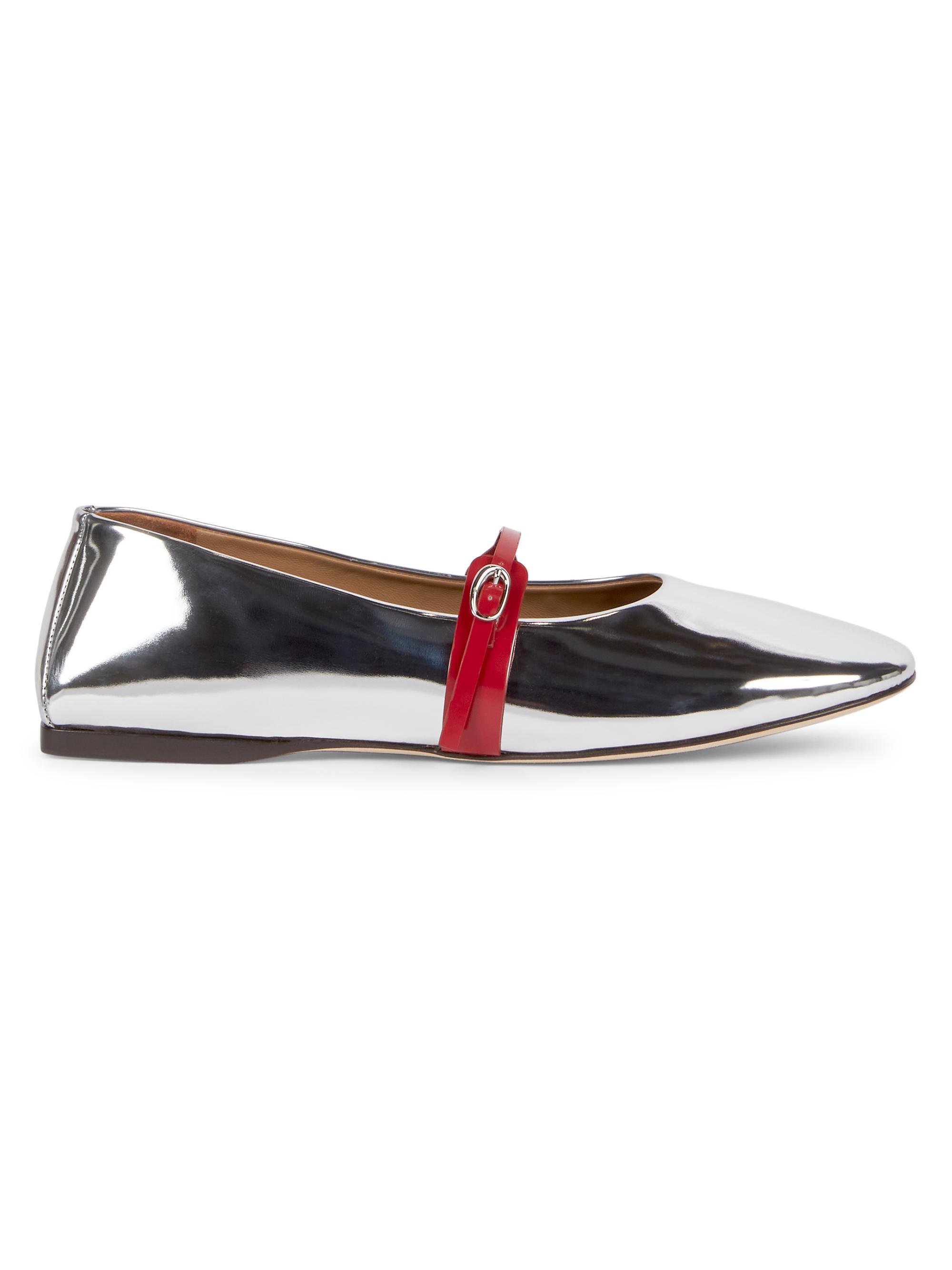 Shop Jacquemus Les Ballerines Rondes Leather Flats Saks Fifth Avenue